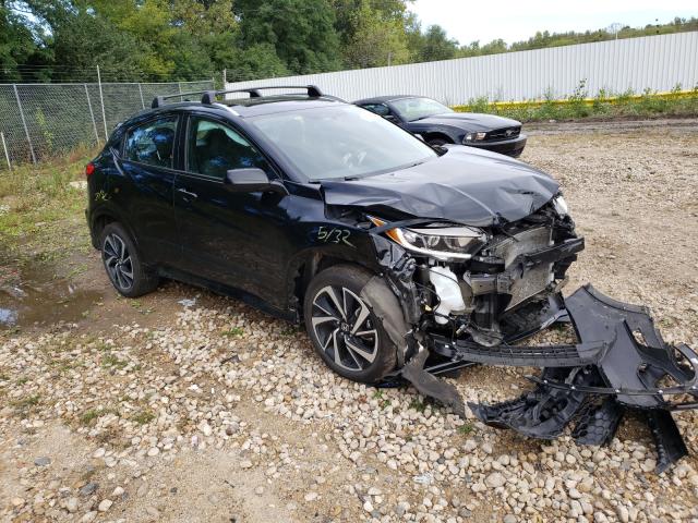 Salvage cars for sale from Copart Mcfarland, WI: 2020 Honda HR-V Sport