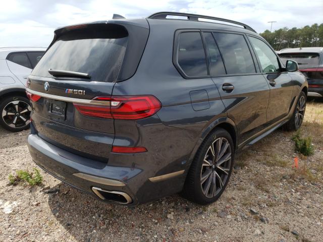 VIN 5UXCX6C02M9G78095 2021 BMW X7, M50I no.4