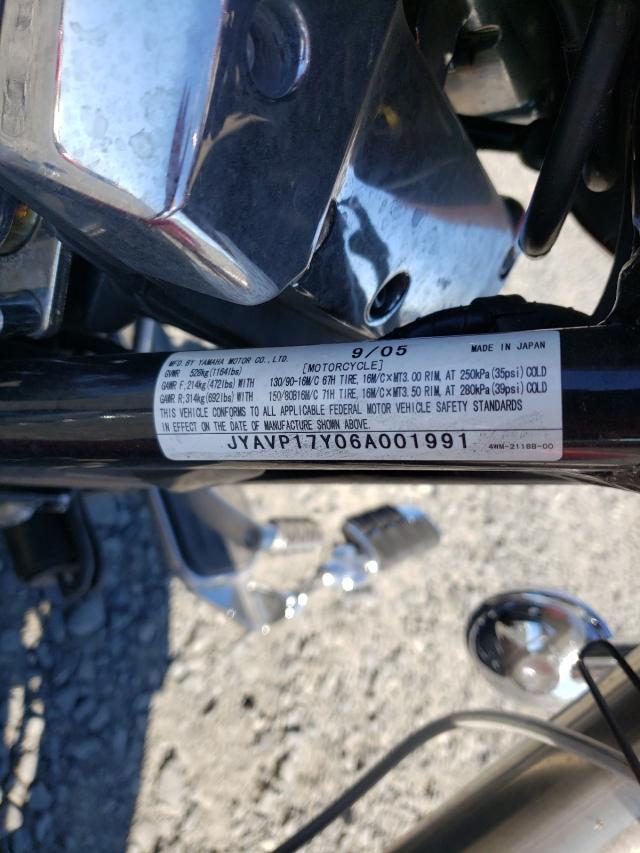 2006 YAMAHA XV1700 A JYAVP17Y06A001991