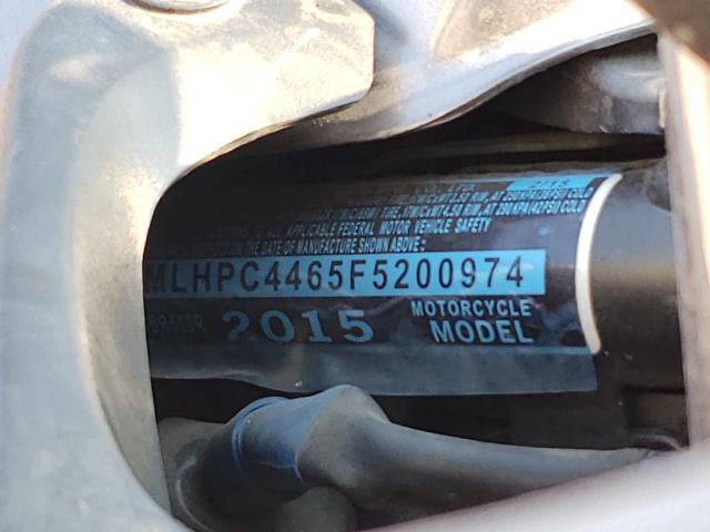 2015 HONDA CBR500 R MLHPC4465F5200974