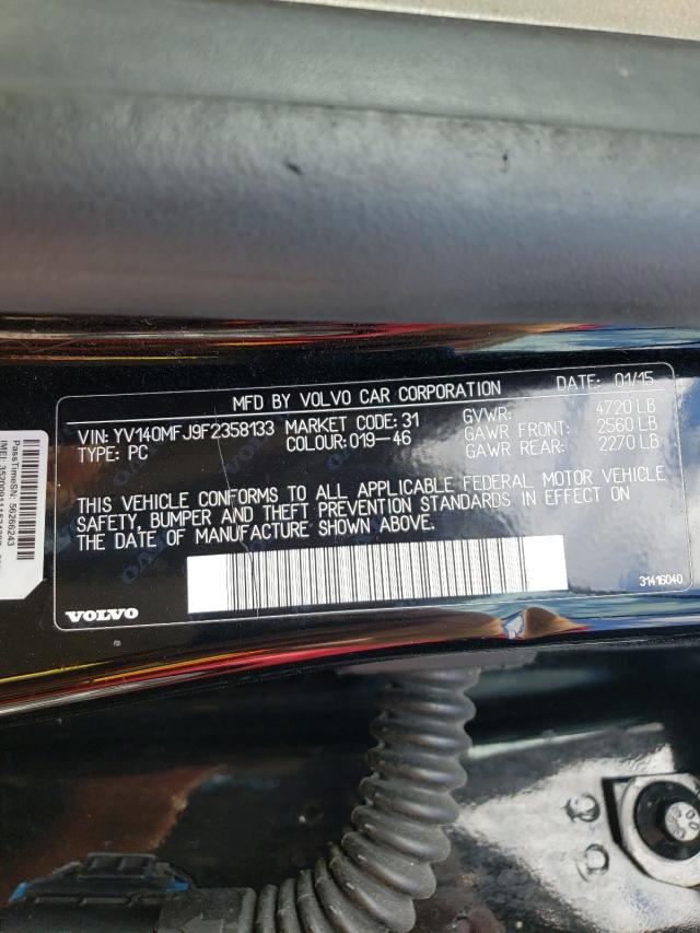 2015 VOLVO S60 YV140MFJ9F2358133