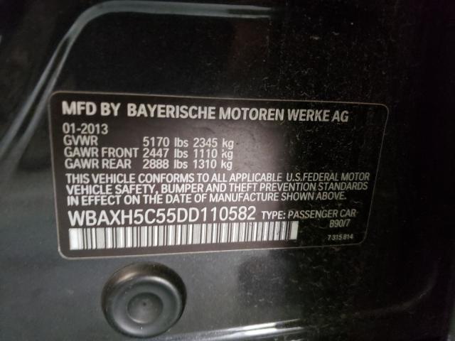2013 BMW 528 XI WBAXH5C55DD110582