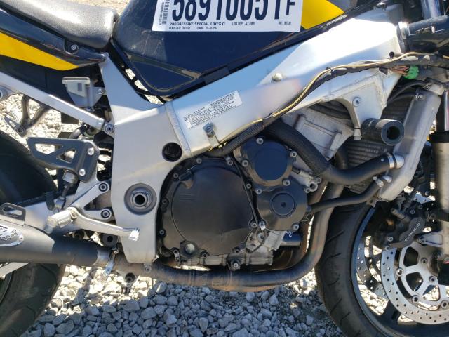 2002 SUZUKI GSX-R600 JS1GN7BA422107939