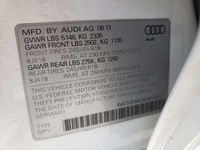 2014 AUDI A4 ALLROAD WA1UFAFLXEA012417
