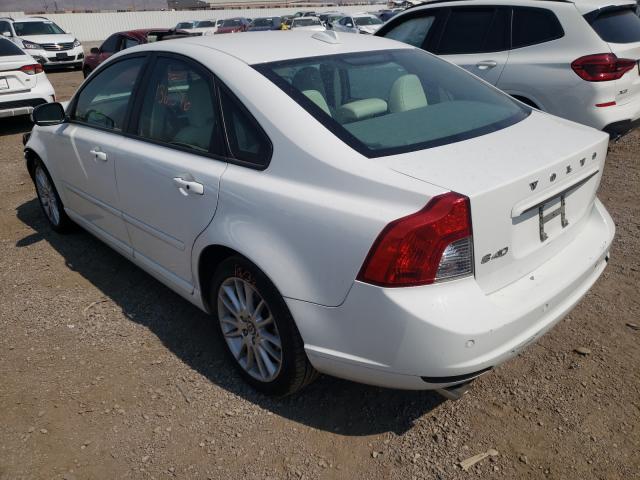 2011 VOLVO S40 T5 YV1672MS7B2538029