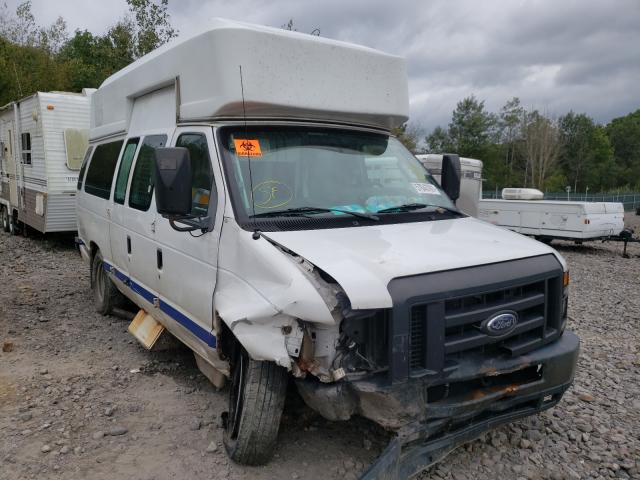 Salvage cars for sale from Copart Duryea, PA: 2013 Ford Econoline