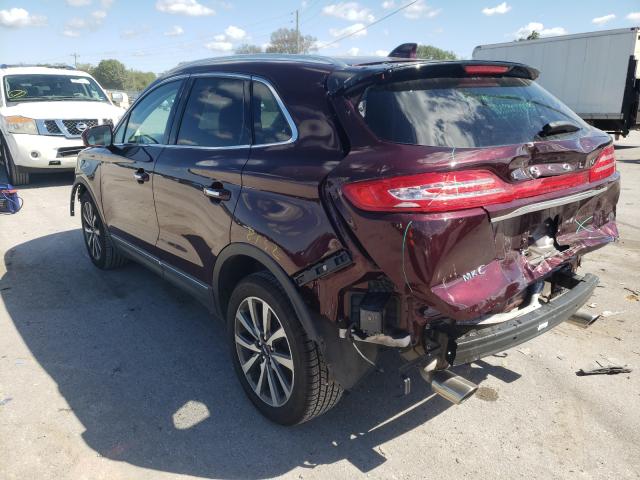 2019 LINCOLN MKC RESERV 5LMCJ3C98KUL47232