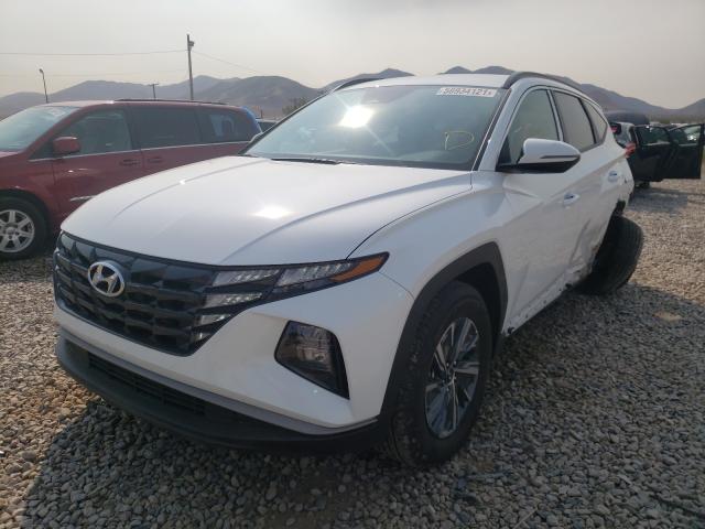2022 HYUNDAI TUCSON BLU KM8JBCA17NU022497
