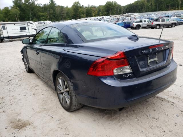 2013 VOLVO C70 T5 YV1672MC9DJ142881
