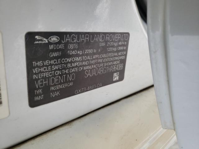 2017 JAGUAR XE PREMIUM SAJAD4BG1HA964088