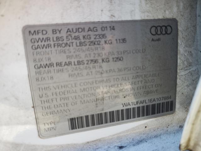 2014 AUDI A4 ALLROAD WA1UFAFL1EA107884
