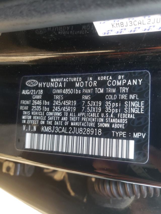 2018 HYUNDAI TUCSON SPO KM8J3CAL2JU828918