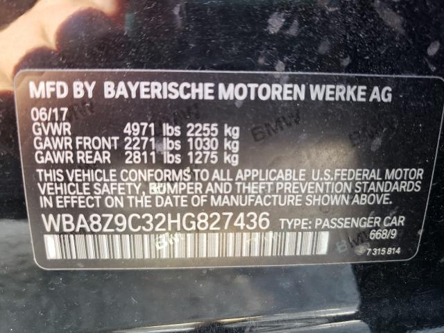 2017 BMW 330 XIGT WBA8Z9C32HG827436