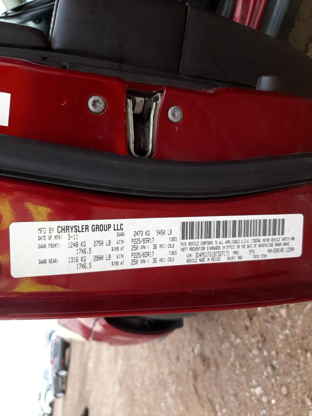 2011 DODGE JOURNEY MA 3D4PG1FG1BT527171