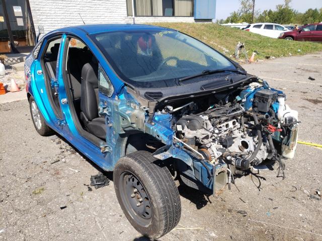 Salvage cars for sale from Copart Woodhaven, MI: 2012 Ford Fiesta SE