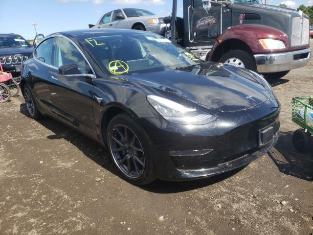 Flood-damaged cars for sale at auction: 2020 Tesla Model 3