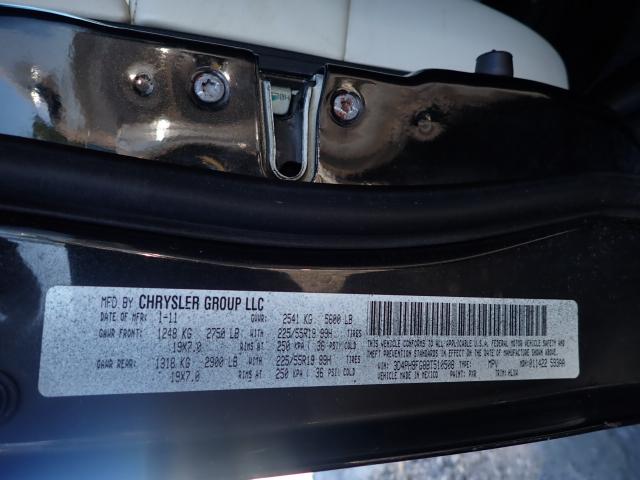 2011 DODGE JOURNEY LU 3D4PH9FG8BT510508