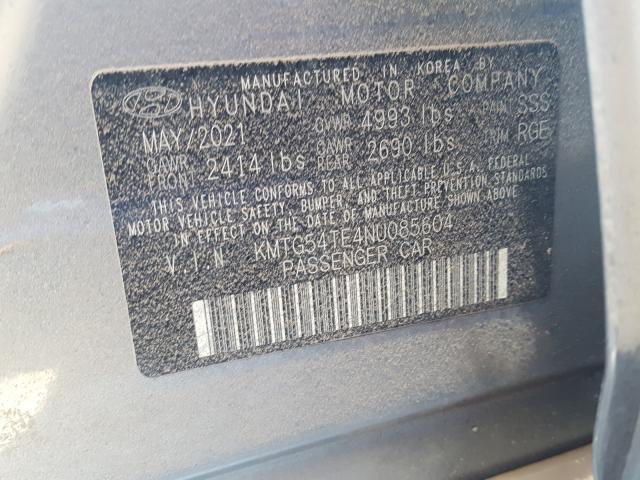 2022 GENESIS G70 BASE KMTG54TE4NU085604