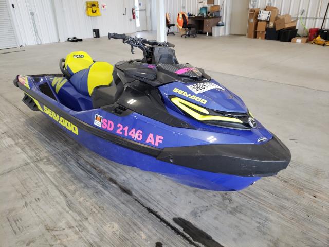 Salvage boats for sale at Avon, MN auction: 2021 Seadoo Jetski