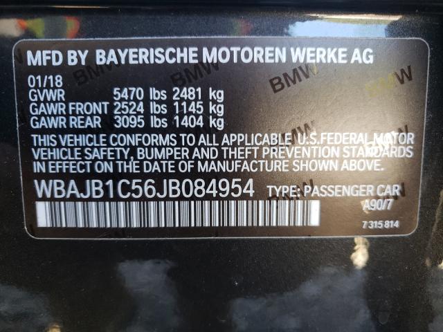 2018 BMW 530XE WBAJB1C56JB084954