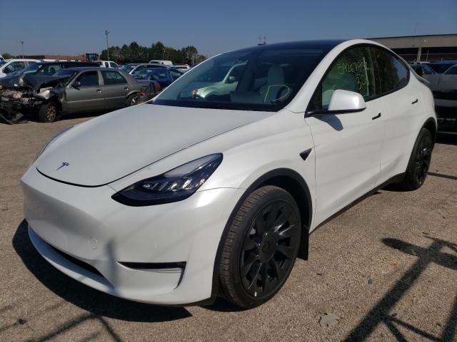 2021 TESLA MODEL Y 5YJYGDEE4MF254375