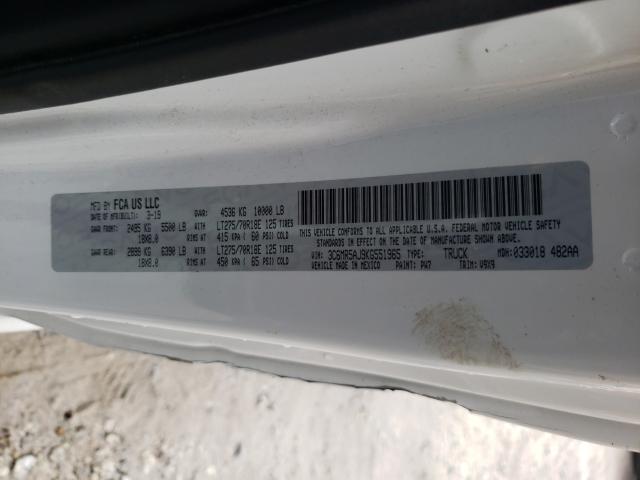 2019 RAM 2500 TRADE 3C6MR5AJ9KG551965