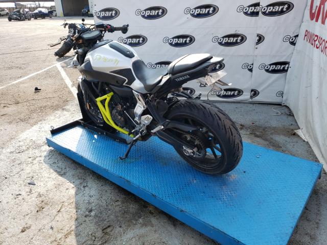 2017 YAMAHA FZ07 JYARM06E3HA011364