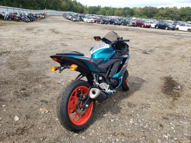 2021 YAMAHA YZFR3 A MH3RH18Y5MK007277