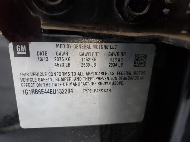 VIN 1G1RB6E44EU132204 2014 Chevrolet Volt no.10