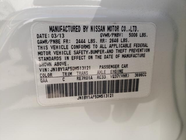2013 INFINITI M37 JN1BY1AP5DM513121