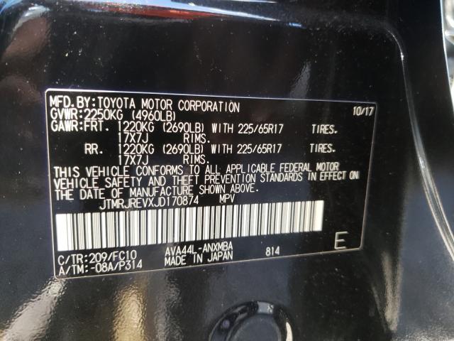2018 TOYOTA RAV4 HV LE JTMRJREVXJD170874