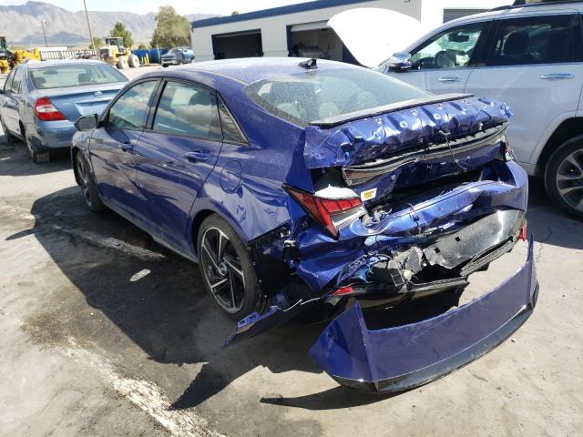 2021 HYUNDAI ELANTRA N KMHLR4AF4MU150555