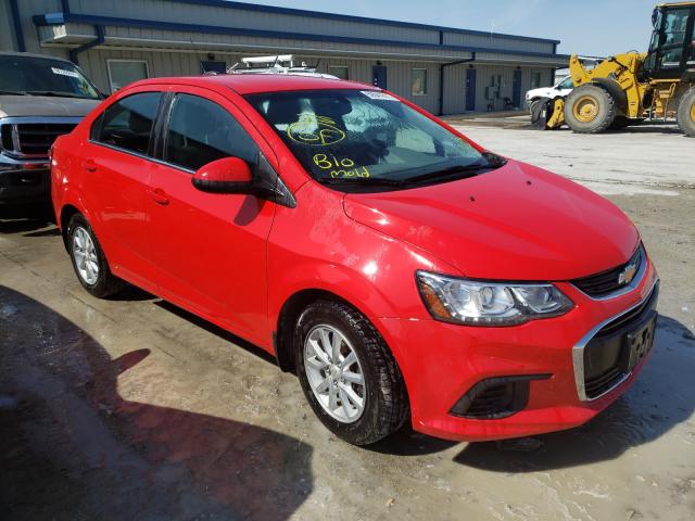 Salvage cars for sale from Copart Cahokia Heights, IL: 2017 Chevrolet Sonic LT