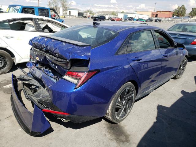 2021 HYUNDAI ELANTRA N KMHLR4AF4MU150555