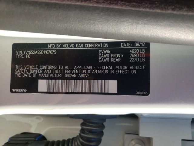 2013 VOLVO S80 3.2 YV1952AS9D1167679
