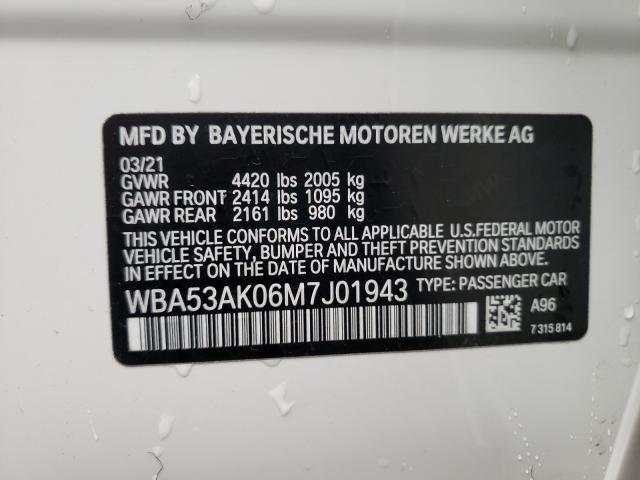 2021 BMW 228I WBA53AK06M7J01943