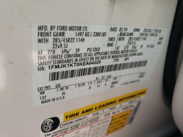 1FMJK1KT0KEA64228 Ford Expedition 2019. Фото: 9