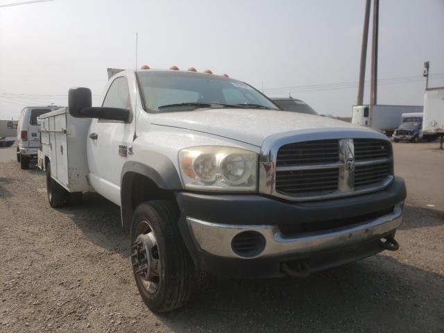 Salvage trucks for sale at Rancho Cucamonga, CA auction: 2008 Dodge RAM 5500 S