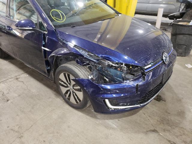 2017 VOLKSWAGEN E-GOLF SE WVWKR7AU0HW953521