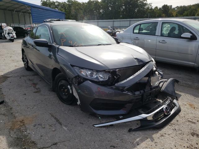 Salvage cars for sale from Copart Rogersville, MO: 2017 Honda Civic LX