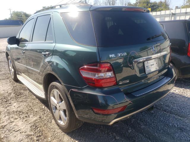 2009 Mercedes-Benz Ml 350 VIN: 4JGBB86E29A459540 Lot: 59504343