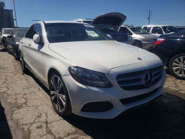 Salvage cars for sale at Lebanon, TN auction: 2017 Mercedes-Benz C300