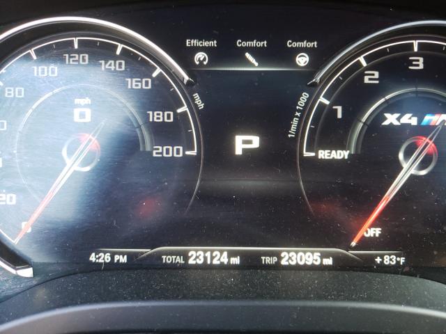 2020 BMW X4 M COMPE 5YMUJ0C03L9B43514