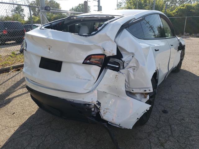 2021 TESLA MODEL Y 5YJYGDEE4MF254375