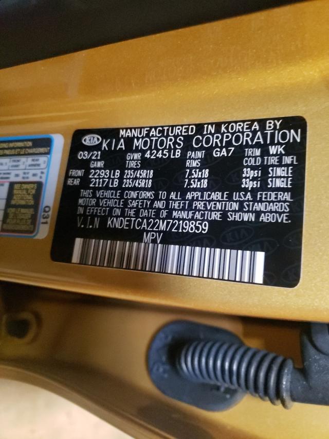 2021 KIA SELTOS SX KNDETCA22M7219859