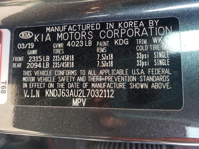 2020 KIA SOUL GT LI KNDJ63AU2L7032112