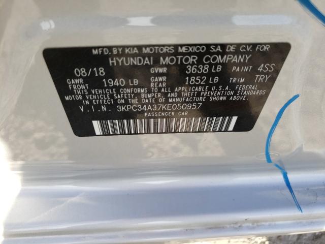 2019 HYUNDAI ACCENT LIM 3KPC34A37KE050957