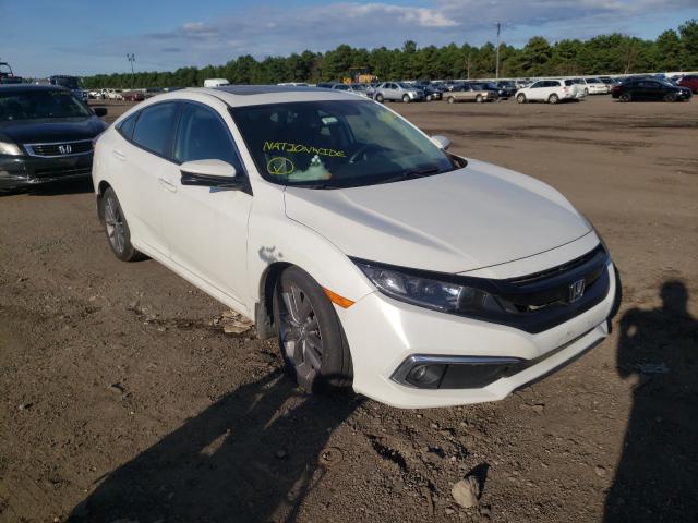 Salvage cars for sale from Copart Brookhaven, NY: 2019 Honda Civic EXL