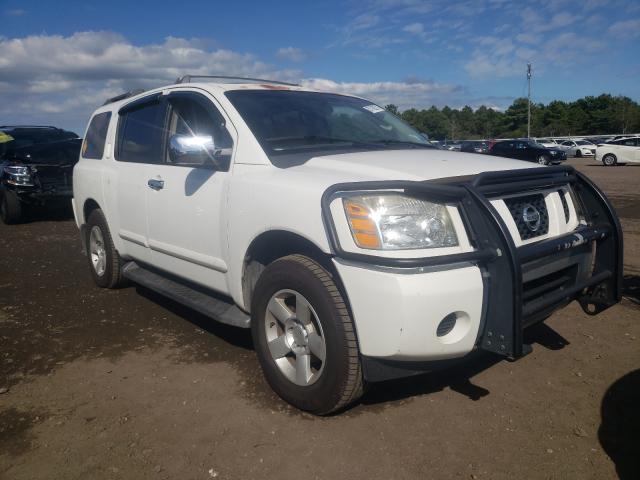 Salvage cars for sale from Copart Brookhaven, NY: 2004 Nissan Armada SE