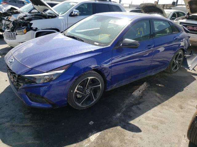 2021 HYUNDAI ELANTRA N KMHLR4AF4MU150555